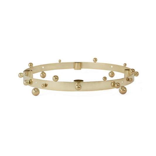 OYOY Living Design - OYOY LIVING Pearl Advent Candleholder Candleholder 904 Brass