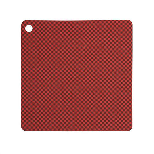 OYOY Living Design - OYOY LIVING Placemat Checker - Pack of 2 Placemat 405 Red