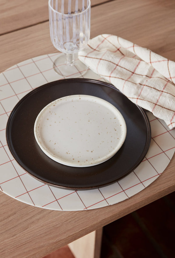 OYOY LIVING Placemat Hokei - Pack of 2 Placemat 102 Offwhite