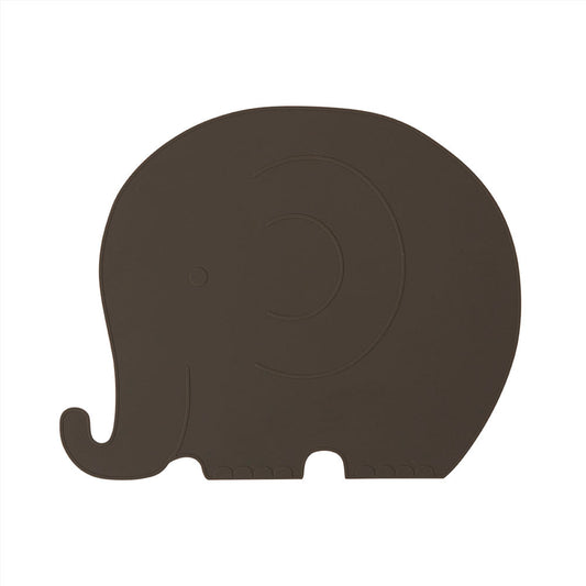 OYOY Living Design - OYOY MINI Placemat Henry Elefant Placemat 309 Choko