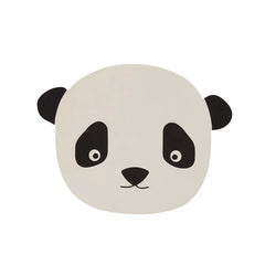 OYOY MINI Placemat Panda Placemat 101 White / Black