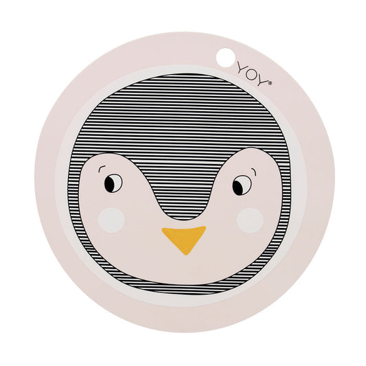 OYOY Living Design - OYOY MINI Placemat Penguin Placemat 402 Rose