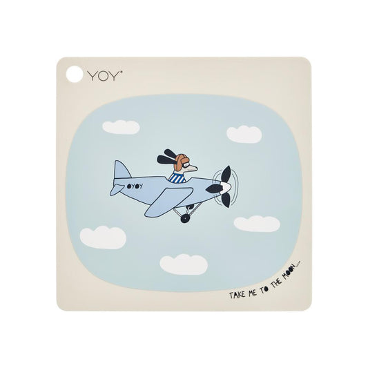 OYOY Living Design - OYOY MINI Placemat Take Me To The Moon Placemat 103 Beige