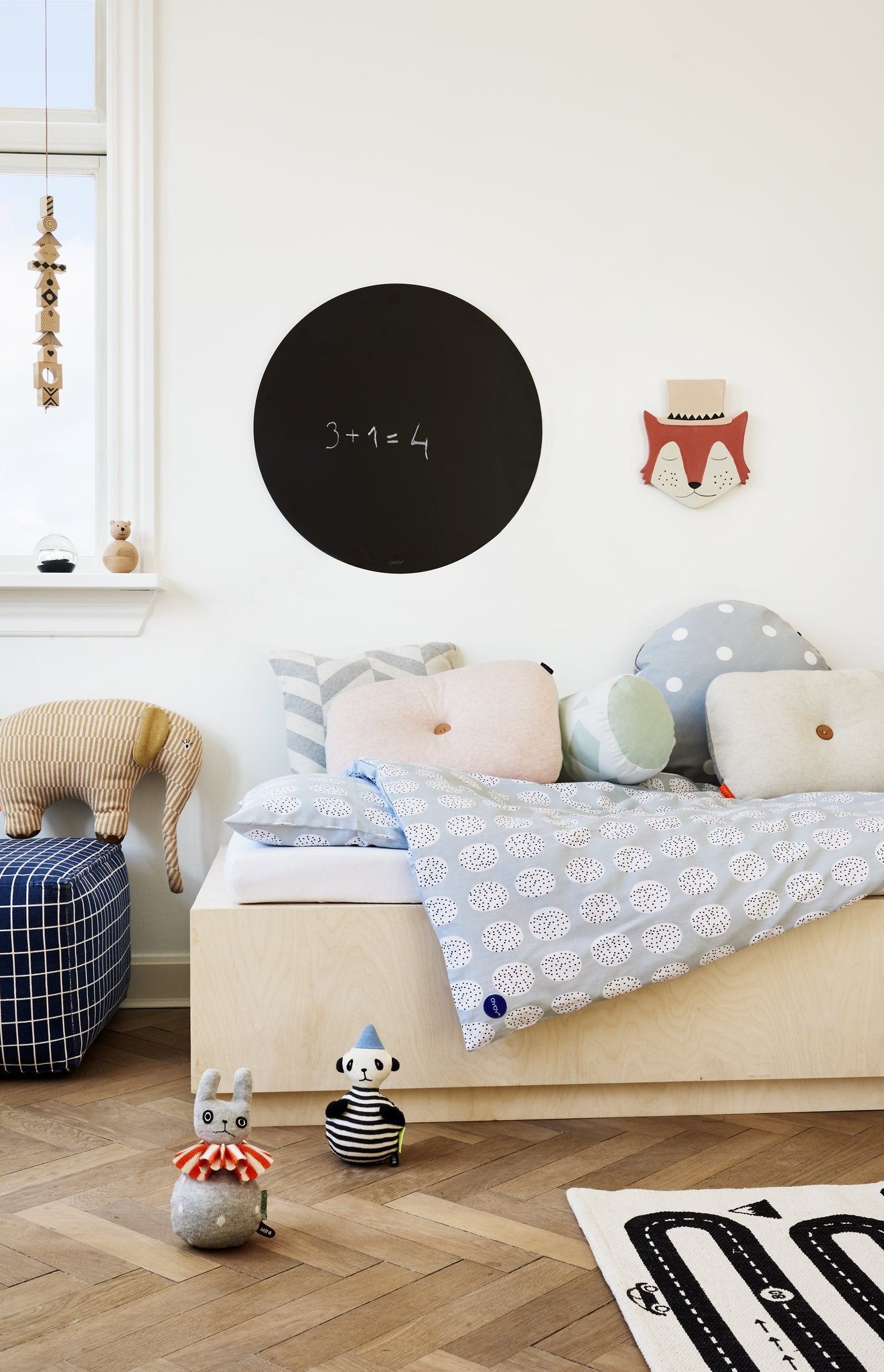 OYOY Living Design - OYOY MINI Roly Poly - Rabbit Accessories - Kids 202 Light Grey