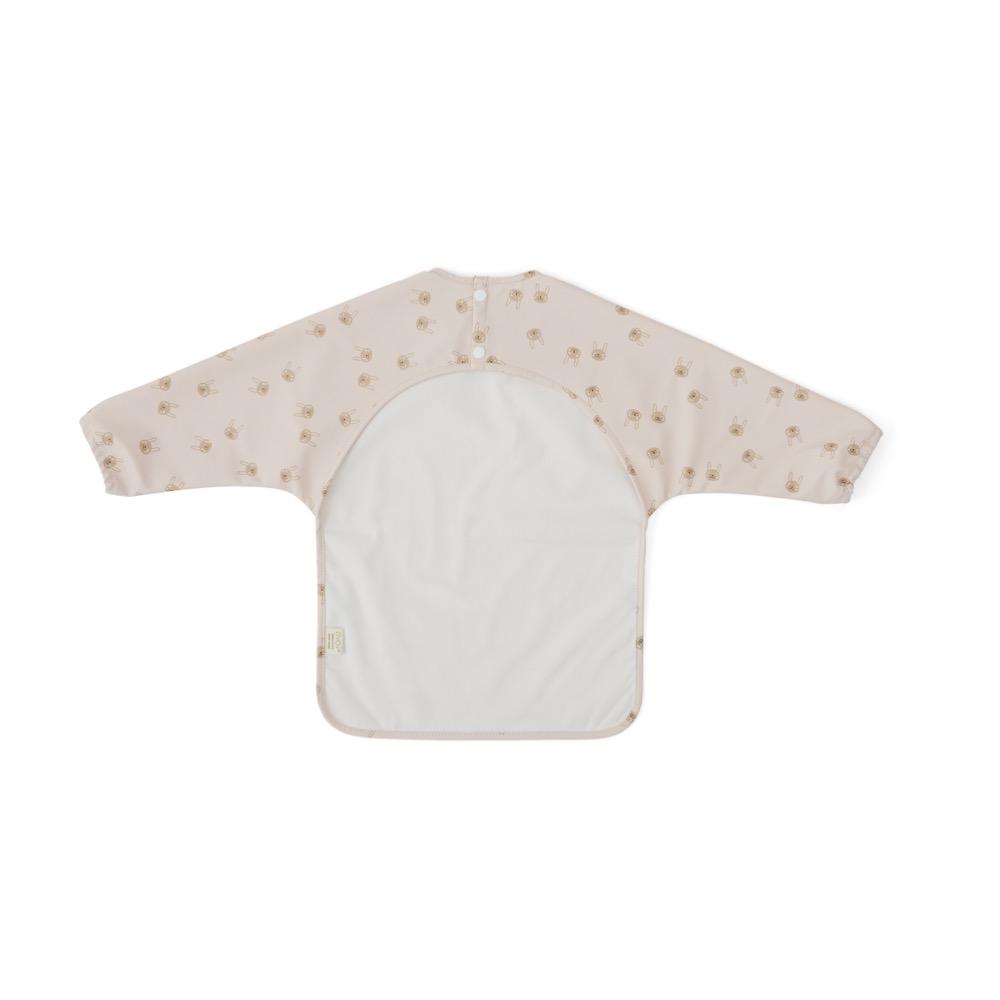 OYOY Living Design - OYOY MINI Cape Bib - Rabbit Apron 202 Light Grey / Rose