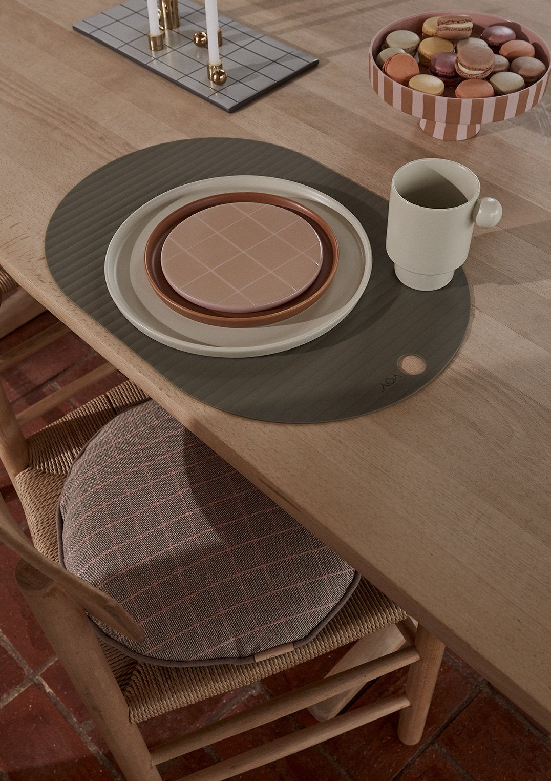 OYOY Living Design - OYOY LIVING Suki Board - Round Cutting Board 302 Camel / Rose