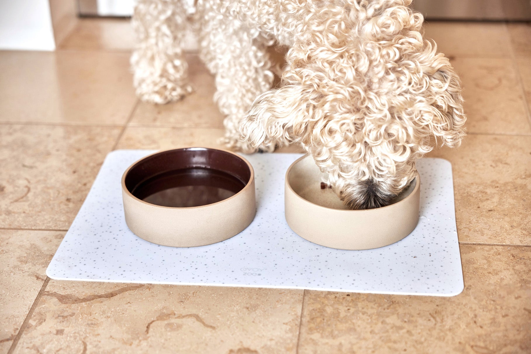 OYOY ZOO Sia Dog Bowl - Large Dog Dinner