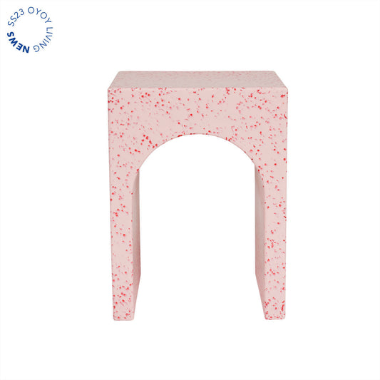 OYOY LIVING Siltaa Recycled Stool Stool 402 Rose