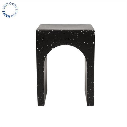 OYOY LIVING Siltaa Recycled Stool Stool 206 Black