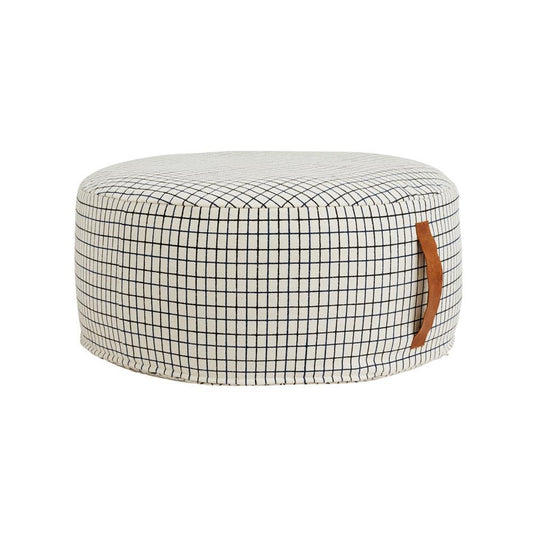 OYOY Living Design - OYOY LIVING Sit On Me Pouf - Round Pouf 102 Offwhite