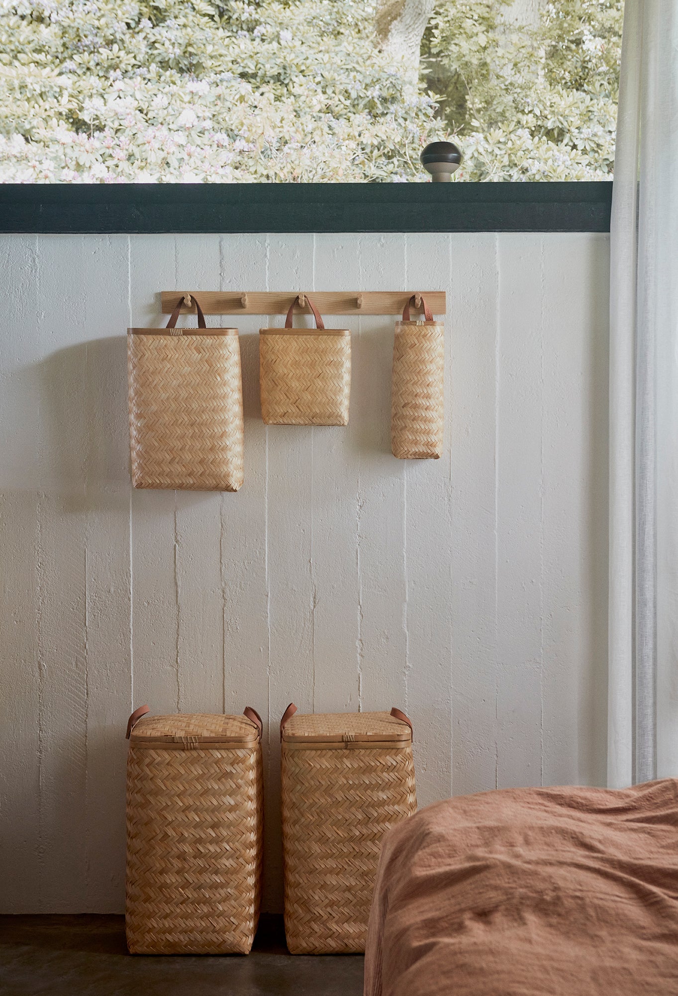 OYOY Living Design - OYOY LIVING Sporta Wall Basket Storage 901 Nature