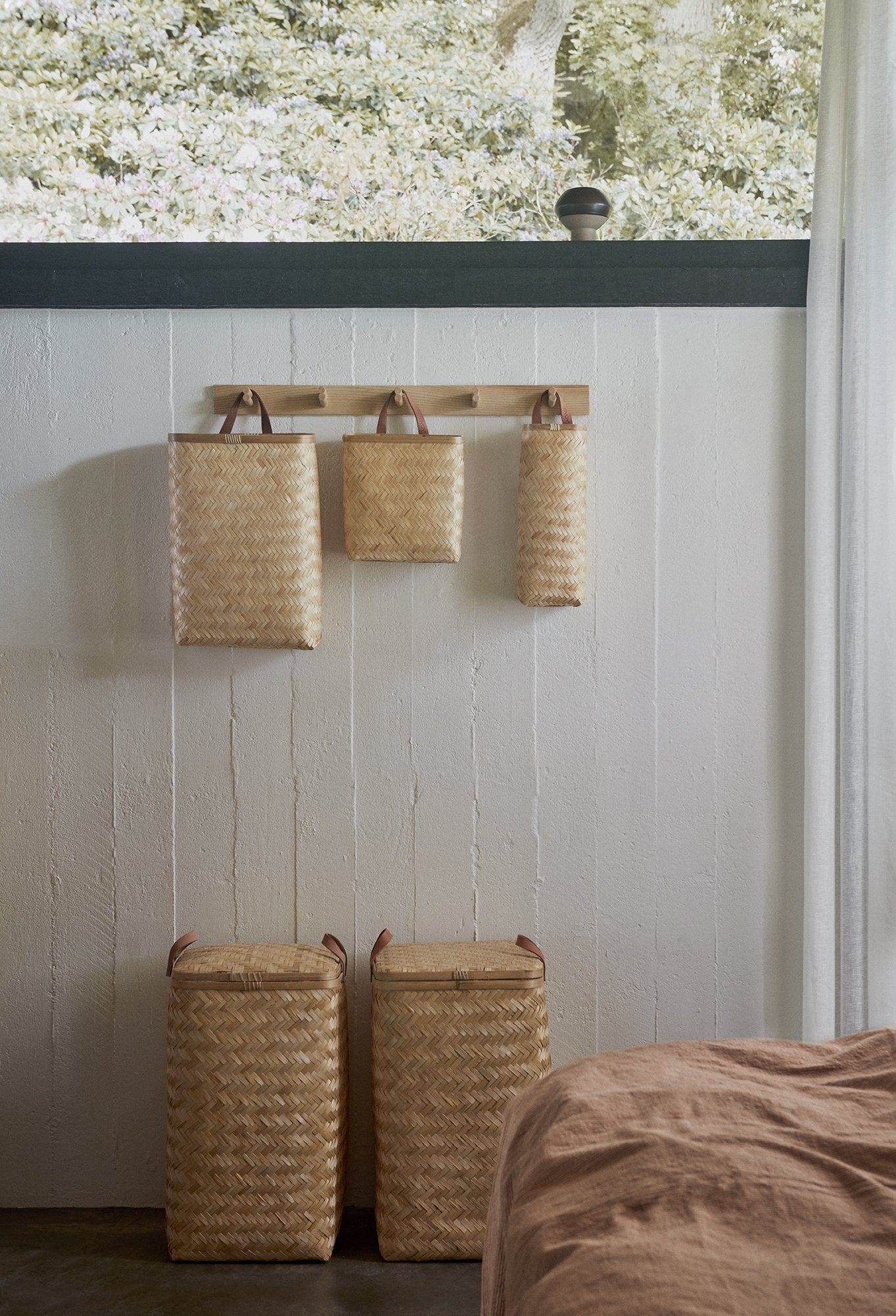 OYOY Living Design - OYOY LIVING Sporta Wall Basket - Long Accessories - Living 901 Nature