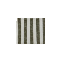 OYOY LIVING Striped Tablecloth - 200x140 cm Tablecloth 706 Olive