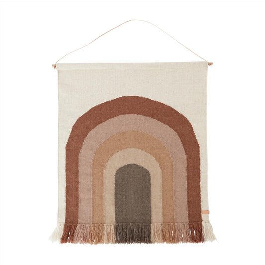 OYOY Living Design - OYOY MINI Wall Rug Follow the Rainbow Wallhanger 309 Choko